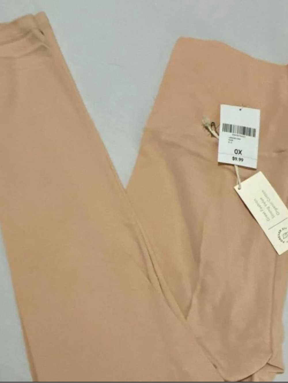 Forever 21 High-Rise Leggings in Tan